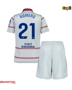 Atletico Madrid Cristian Romero #21 Echipament de Fotbal Replică 2026-27 Copii Treilea (+ Șorturi)